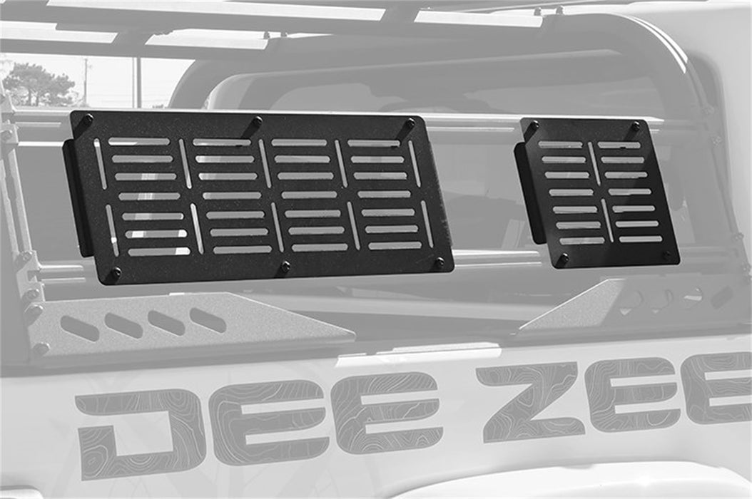 Dee Zee DZ95030TB Overland Series Molle Panel; 12 in.; Small; Slotted; Textured Black; - Truck Part Superstore