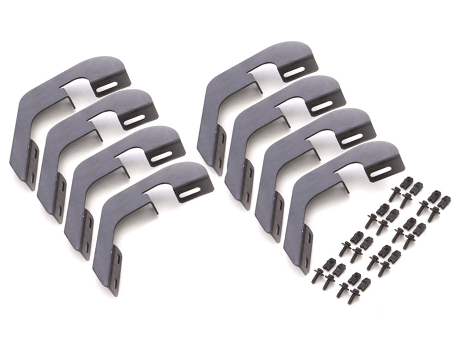 Lund 22908768 Crossroads Running Board Kit; 87 in.; Incl. No Drill Bracket Mounting Kit; - Truck Part Superstore