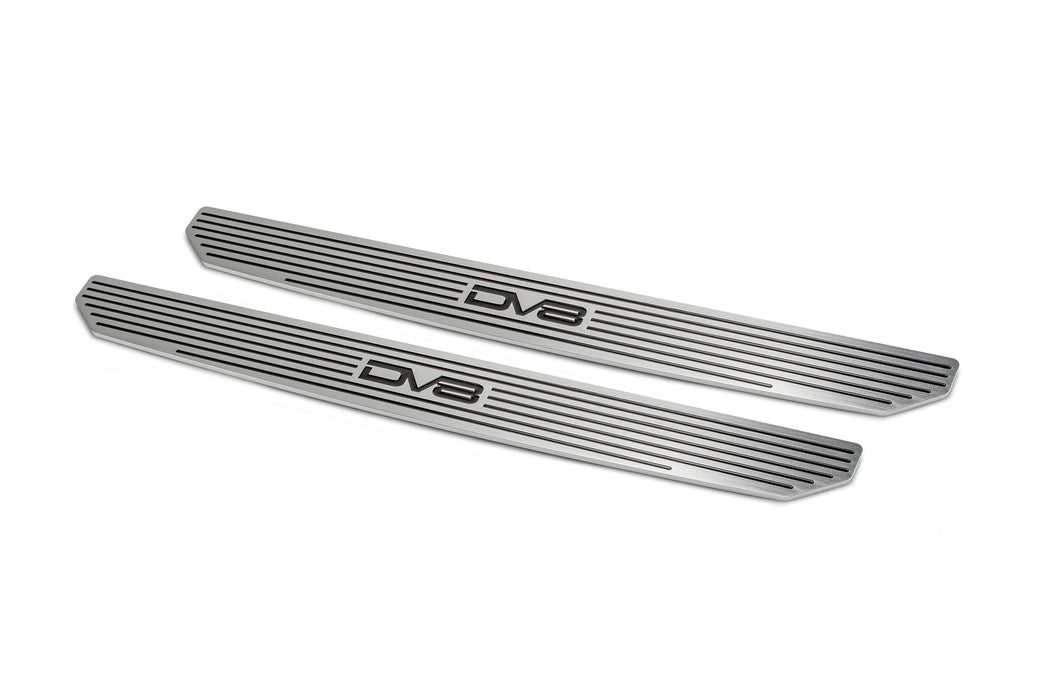 DV8 Offroad D-JL-180014-SIL4 Jeep JL 4 Door Rear Sill Plates 18-Pres Wrangler JL with DV8 Logo 4 Door Only DV8 Offroad - Truck Part Superstore