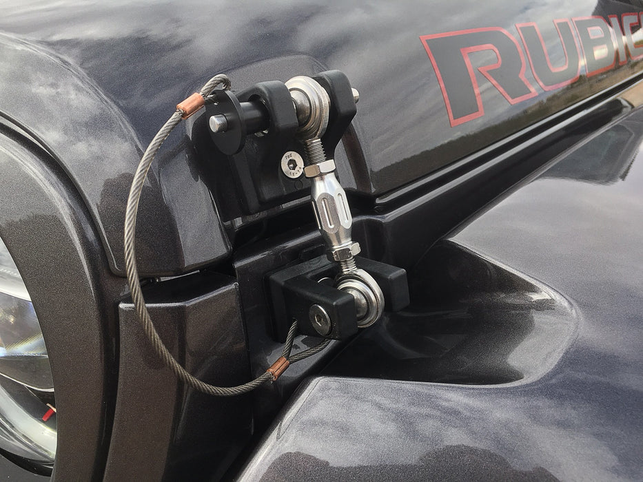 DV8 Offroad D-JL-190001-K 2018 and Up Jeep JL Hood Hold Downs DV8 Offroad - Truck Part Superstore
