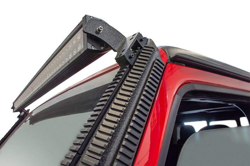 DV8 Offroad D-JL-190052-PIL Jeep JL/ Gladiator Picatinny Rail A Pillar Light Mount For 18-Pres Wrangler JL 20-Pres Gladiator DV8 Offroad - Truck Part Superstore