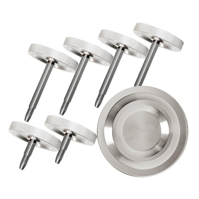 DV8 Offroad D-JP-180017-BL 1997-06 Jeep TJ Billet Door Surround Knobs DV8 Offroad - Truck Part Superstore