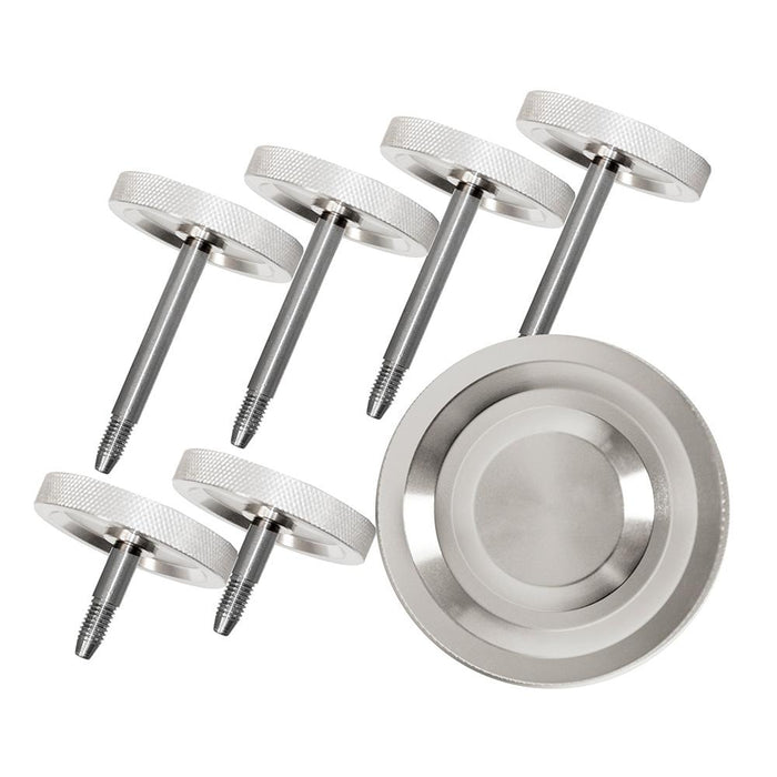 DV8 Offroad D-JP-180028-BL 2007-18 Jeep JK Billet Door Surround Knobs 4 Door DV8 Offroad - Truck Part Superstore