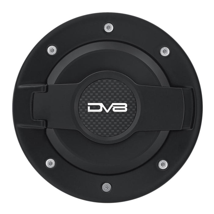 DV8 Offroad D-JP-190004-BLACK 2007-18 Jeep JK Fuel Door Assembly 4 Door All Black DV8 Offroad - Truck Part Superstore
