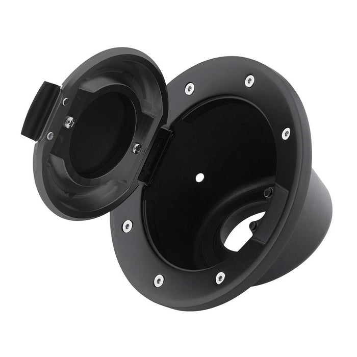 DV8 Offroad D-JP-190004-BLACK 2007-18 Jeep JK Fuel Door Assembly 4 Door All Black DV8 Offroad - Truck Part Superstore