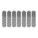DV8 Offroad D-JP-190008-BLACK 2007-18 Jeep JK Grille Inserts Black DV8 Offroad - Truck Part Superstore