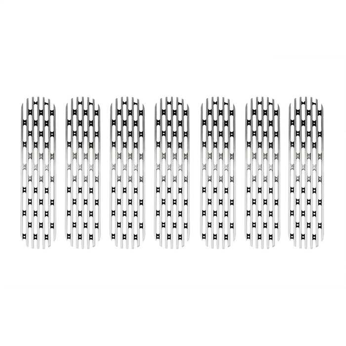 DV8 Offroad D-JP-190008-POLSH 2007-18 Jeep JK Grille Inserts Polished DV8 Offroad - Truck Part Superstore
