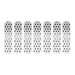 DV8 Offroad D-JP-190008-POLSH 2007-18 Jeep JK Grille Inserts Polished DV8 Offroad - Truck Part Superstore
