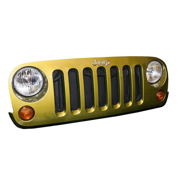 DV8 Offroad D-JP-190010-BK 2007-18 Jeep JK Mesh Grille Black DV8 Offroad - Truck Part Superstore