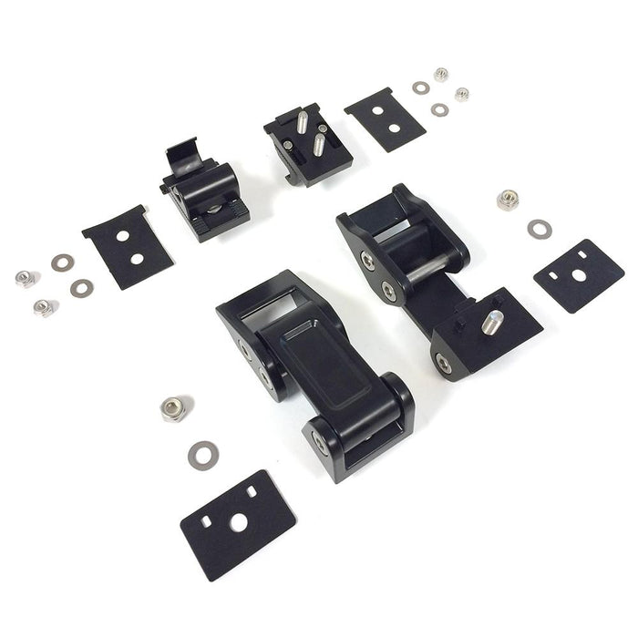 DV8 Offroad D-JP-190011-K 2007-18 Jeep RocKlaw Hood Catch System DV8 Offroad - Truck Part Superstore