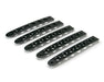 DV8 Offroad D-JP-190015-BK-5 2007-18 Jeep JK Black Door Handle Inserts 4 Door and Tailgate DV8 Offroad - Truck Part Superstore