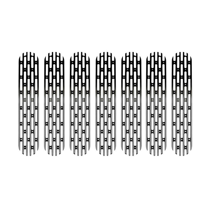 DV8 Offroad D-JP-190018-BLACK 1997-06 Jeep TJ Grille Inserts Black DV8 Offroad - Truck Part Superstore