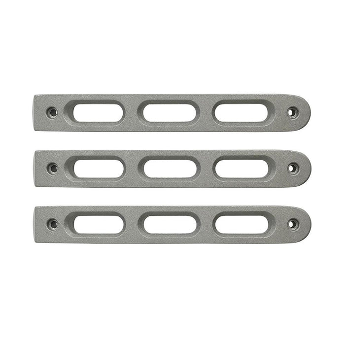 DV8 Offroad D-JP-190026-AL-3 2007-18 Jeep JK Silver Slot Style Door Handle Inserts set of 3 DV8 Offroad - Truck Part Superstore