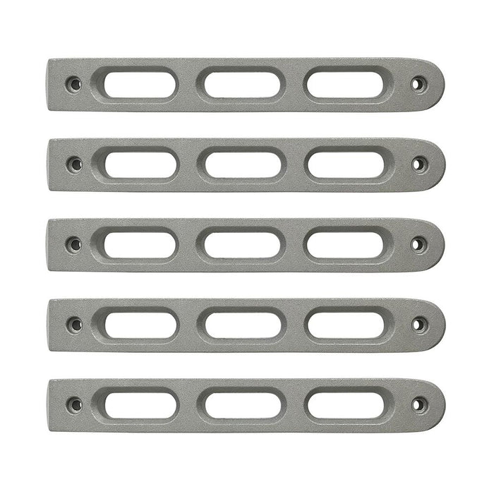 DV8 Offroad D-JP-190026-AL-5 2007-18 Jeep JK Silver Slot Style Door Handle Inserts set of 5 DV8 Offroad - Truck Part Superstore