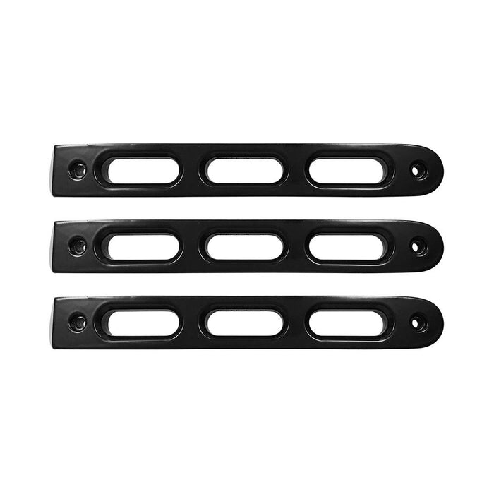 DV8 Offroad D-JP-190026-BK-3 2007-18 Jeep JK Black Slot Style Door Handle Inserts set of 3 DV8 Offroad - Truck Part Superstore