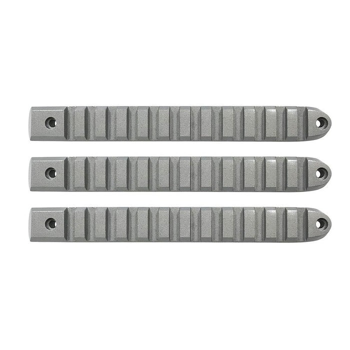 DV8 Offroad D-JP-190028-AL-3 2007-18 Jeep JK Silver Rail Style Door Handle Inserts set of 3 DV8 Offroad - Truck Part Superstore