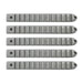 DV8 Offroad D-JP-190028-AL-5 2007-18 Jeep JK Silver Rail Style Door Handle Inserts set of 5 DV8 Offroad - Truck Part Superstore