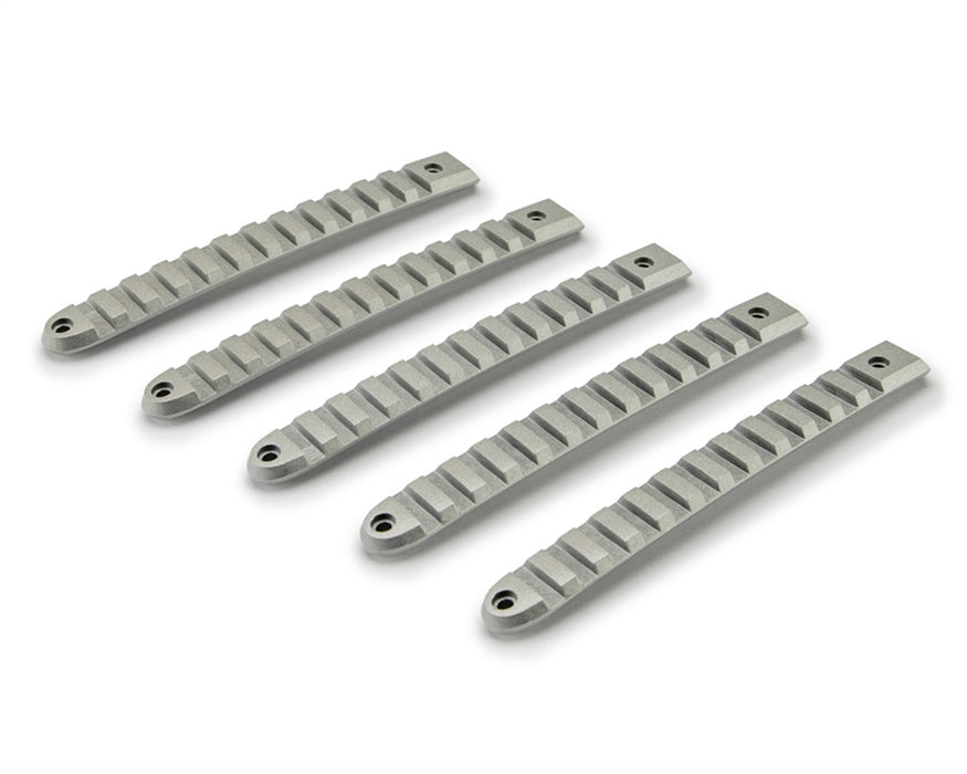 DV8 Offroad D-JP-190028-AL-5 2007-18 Jeep JK Silver Rail Style Door Handle Inserts set of 5 DV8 Offroad - Truck Part Superstore