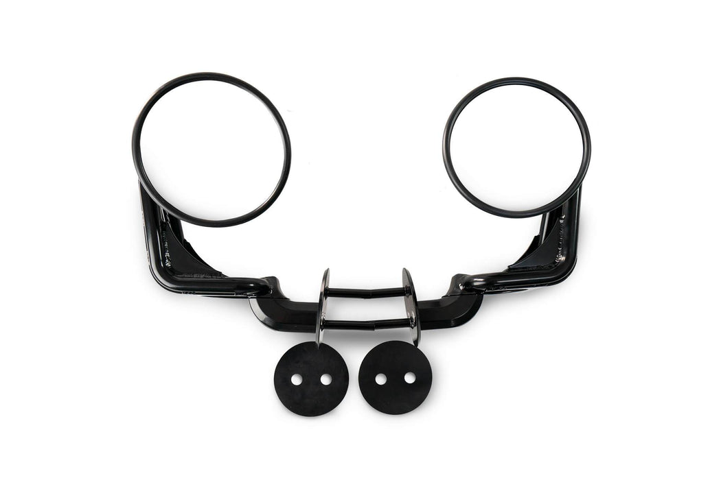 DV8 Offroad D-JP-190050-B Wrangler Tubular Mirrors For 07-18 Wrangler JK Black DV8 Offroad - Truck Part Superstore