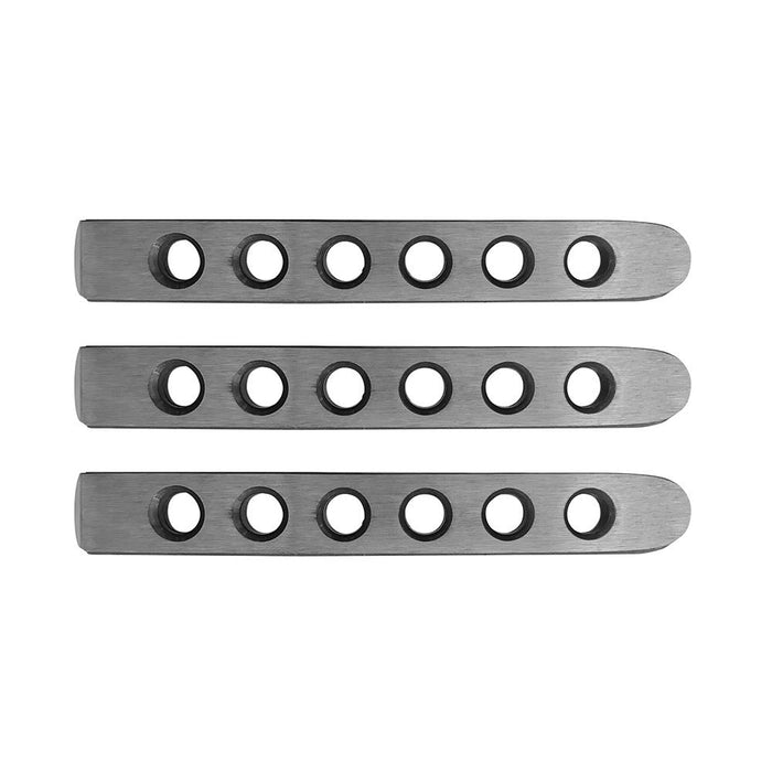 DV8 Offroad D-JP-190059-AL-3 2007-18 Jeep JK Aluminum Door Handle Inserts Set of 3 Stick On DV8 Offroad - Truck Part Superstore