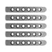 DV8 Offroad D-JP-190059-AL-5 2007-18 Jeep JK Aluminum Door Handle Inserts Set of 5 Stick On DV8 Offroad - Truck Part Superstore