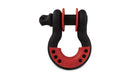 Body Armor 4x4 3203 3/4" Black D-Ring With Isolators, Single - Truck Part Superstore