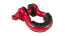 Body Armor 4x4 3204 3/4" Red D-Ring With Isolators, Single - Truck Part Superstore