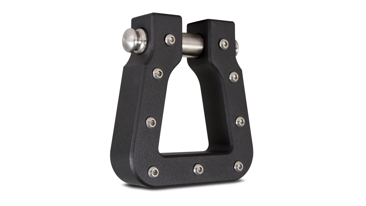 Body Armor 4x4 5141-B Mega D-Ring Black, Single - Truck Part Superstore