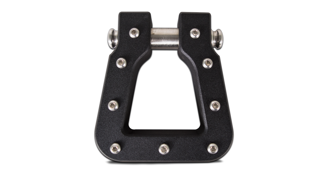 Body Armor 4x4 5141-B Mega D-Ring Black, Single - Truck Part Superstore