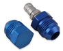 Earl's Performance D016-8ERL Pressure Test Kit; -8AN; Anodized Blue; - Truck Part Superstore