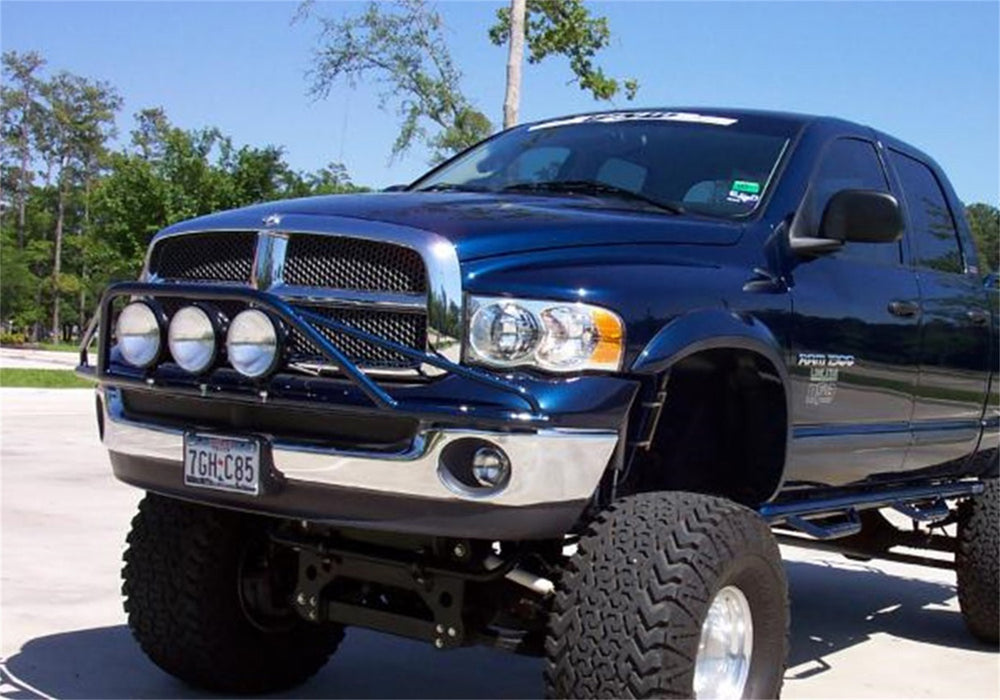 N-Fab D023LH Light Mounting-Pre-Runner Light Bar-02-08 Ram 1500/02-03 2500/3500-Gloss Blk - Truck Part Superstore