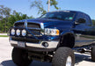 N-Fab D023LH Light Mounting-Pre-Runner Light Bar-02-08 Ram 1500/02-03 2500/3500-Gloss Blk - Truck Part Superstore