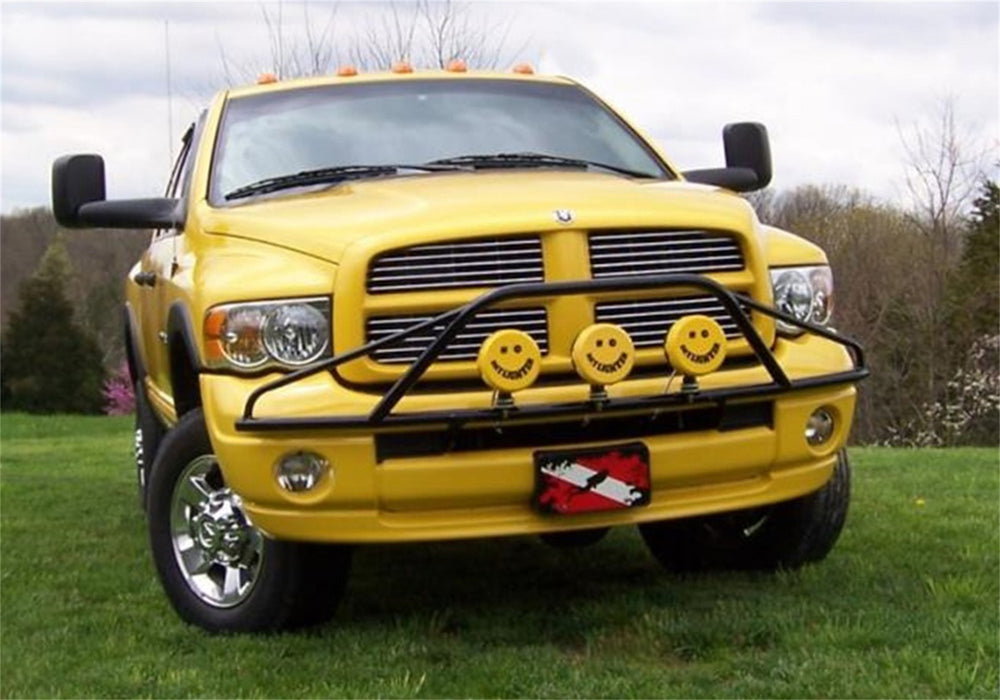N-Fab D023LH Light Mounting-Pre-Runner Light Bar-02-08 Ram 1500/02-03 2500/3500-Gloss Blk - Truck Part Superstore