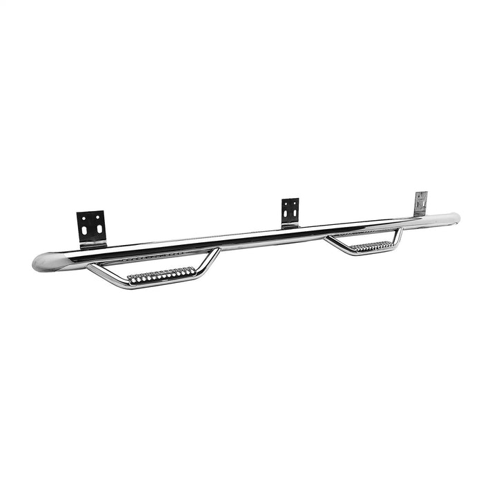 Smittybilt D0989CC-SS N-Fab Nerf Step Wheel-To-Wheel; Stainless Steel; 4 Step; - Truck Part Superstore