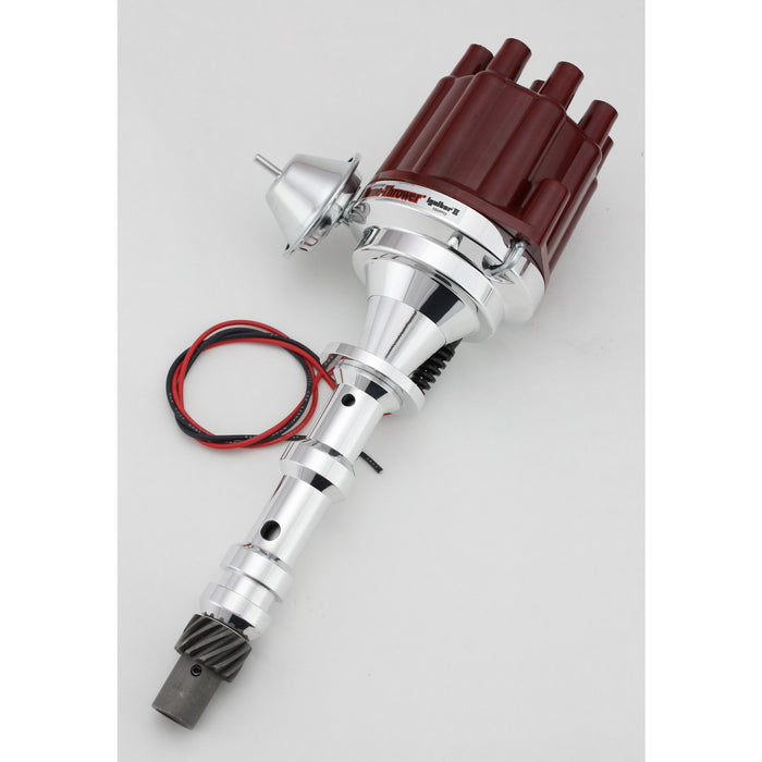 Pertronix D101701 Dist Billet Chevy 409 Vac Red Cap - Truck Part Superstore