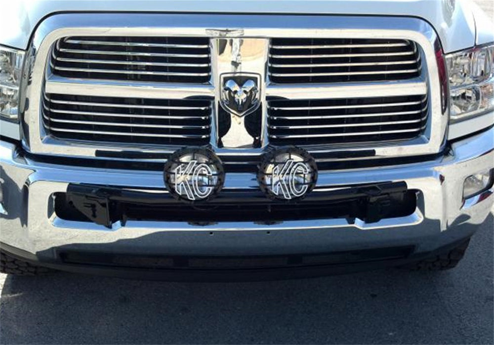 N-Fab D104LB-TX Light Mounting-Light Bar (4-9in.)-10-19 Ram 2500/3500-TX Blk - Truck Part Superstore