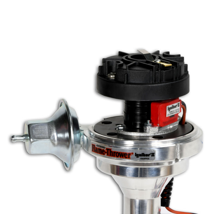 Pertronix D109700 Dist Billet GM L6 216,235,261& Toyota F, 2F Vac Blk Cap - Truck Part Superstore