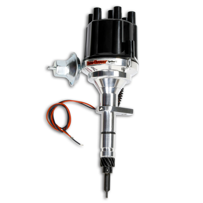 Pertronix D109700 Dist Billet GM L6 216,235,261& Toyota F, 2F Vac Blk Cap - Truck Part Superstore