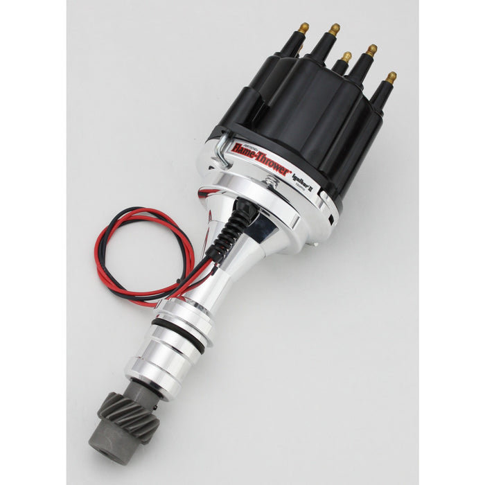 Pertronix D110810 Dist Billet Oldsmobile V8 Non/Vac Blk Male Cap - Truck Part Superstore