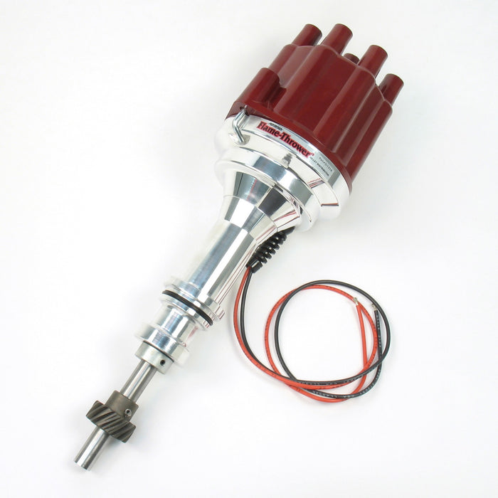 Pertronix D131801 Dist Billet Ford 351W No/Vac red cap - Truck Part Superstore