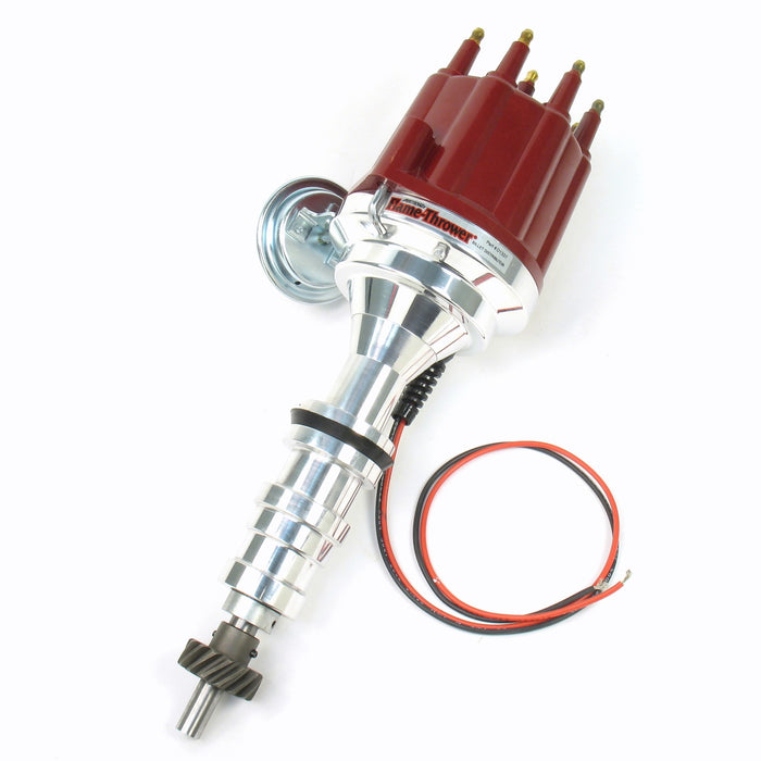 Pertronix D133711 Dist Billet Ford FE 352-428, Red Male Cap - Truck Part Superstore
