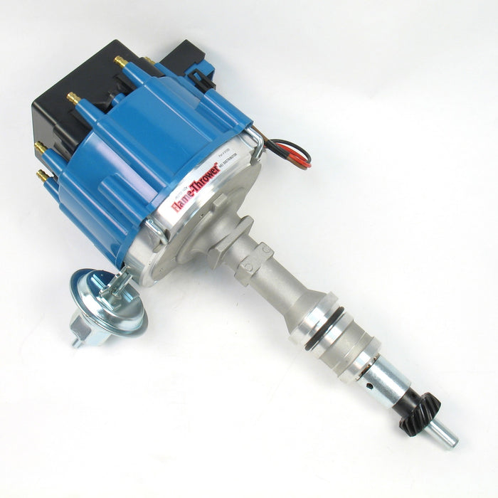 Pertronix D1352 Distr HEI Ford SB blue cap polished - Truck Part Superstore