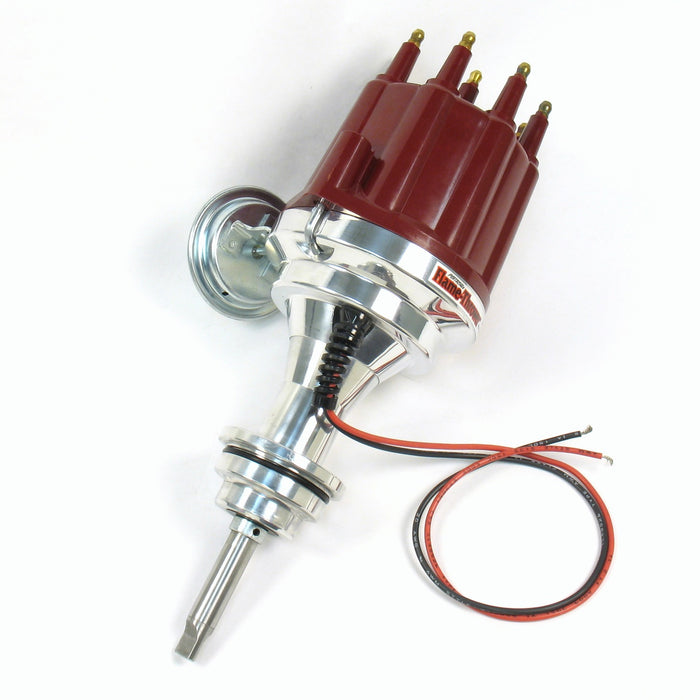 Pertronix D142711 Dist Billet Mopar 383-400 red Male cap - Truck Part Superstore