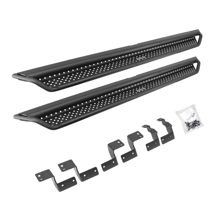 Go Rhino D14425T Drop down, full length step design is ideal for lifted vehicles or larger tires - Truck Part Superstore