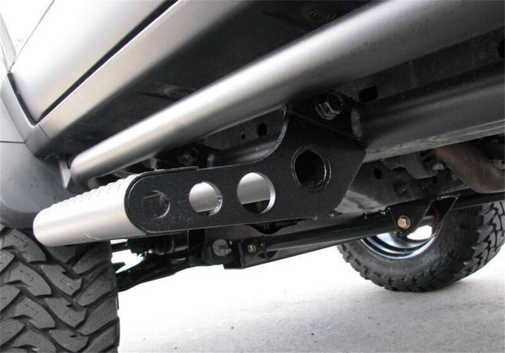 N-Fab C194RKRCCS4 RKR Step Sys-CabLen(2StpMnt/2Stp)-19(NewBody)-22Silv/Sierra1500/20-22HDCrw-TXBlk - Truck Part Superstore