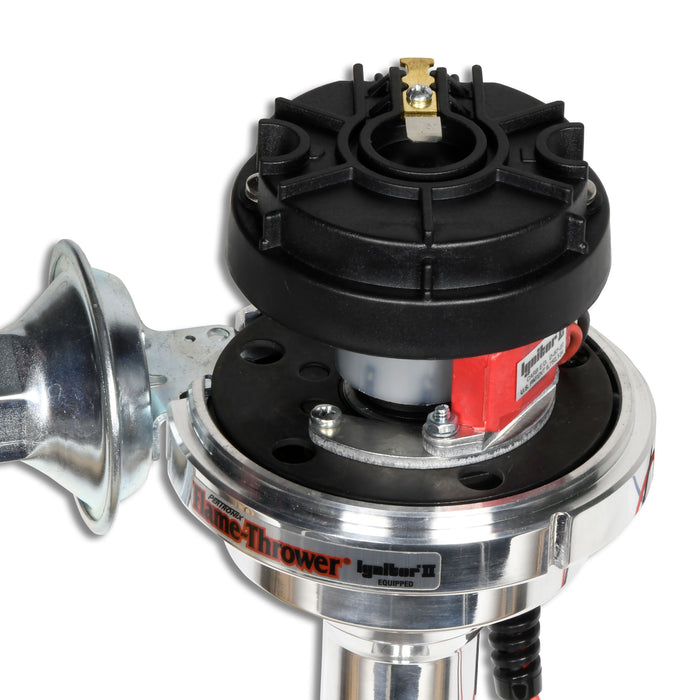 Pertronix D161700 Dist Billet AMC/Jeep/IH L6 Vac Blk Cap - Truck Part Superstore