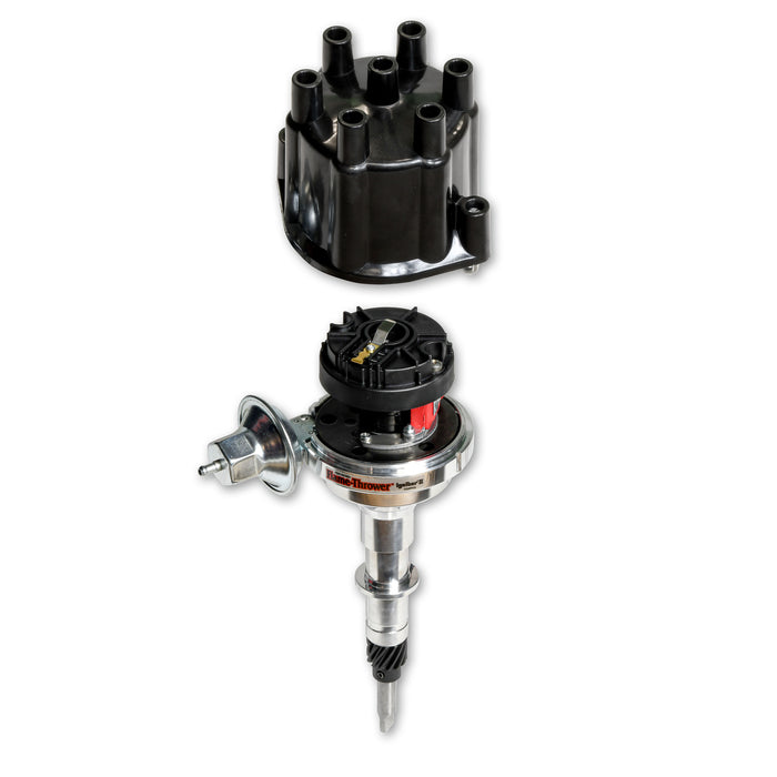 Pertronix D161700 Dist Billet AMC/Jeep/IH L6 Vac Blk Cap - Truck Part Superstore