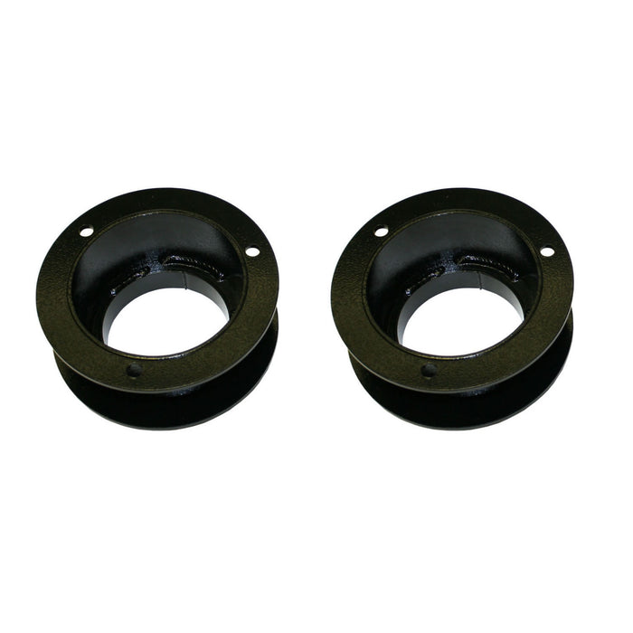 Skyjacker D25MS Aluminum Spacer Leveling Kit Front 2.5 Inch Lift 94-01 Ram 1500 94-13 Ram 2500 94-12 Ram 3500 Incl. Metal Coil Spring Spacers Can Use OEM Tires/Wheels Skyjacker - Truck Part Superstore