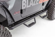 Go Rhino D24506T Drop down hoop step design is ideal for lifted vehicles or larger tires - Truck Part Superstore