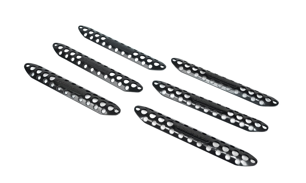 Go Rhino D30002B Step Pads - Dominator D3 "Original Style" (6 medium) - Black - Truck Part Superstore